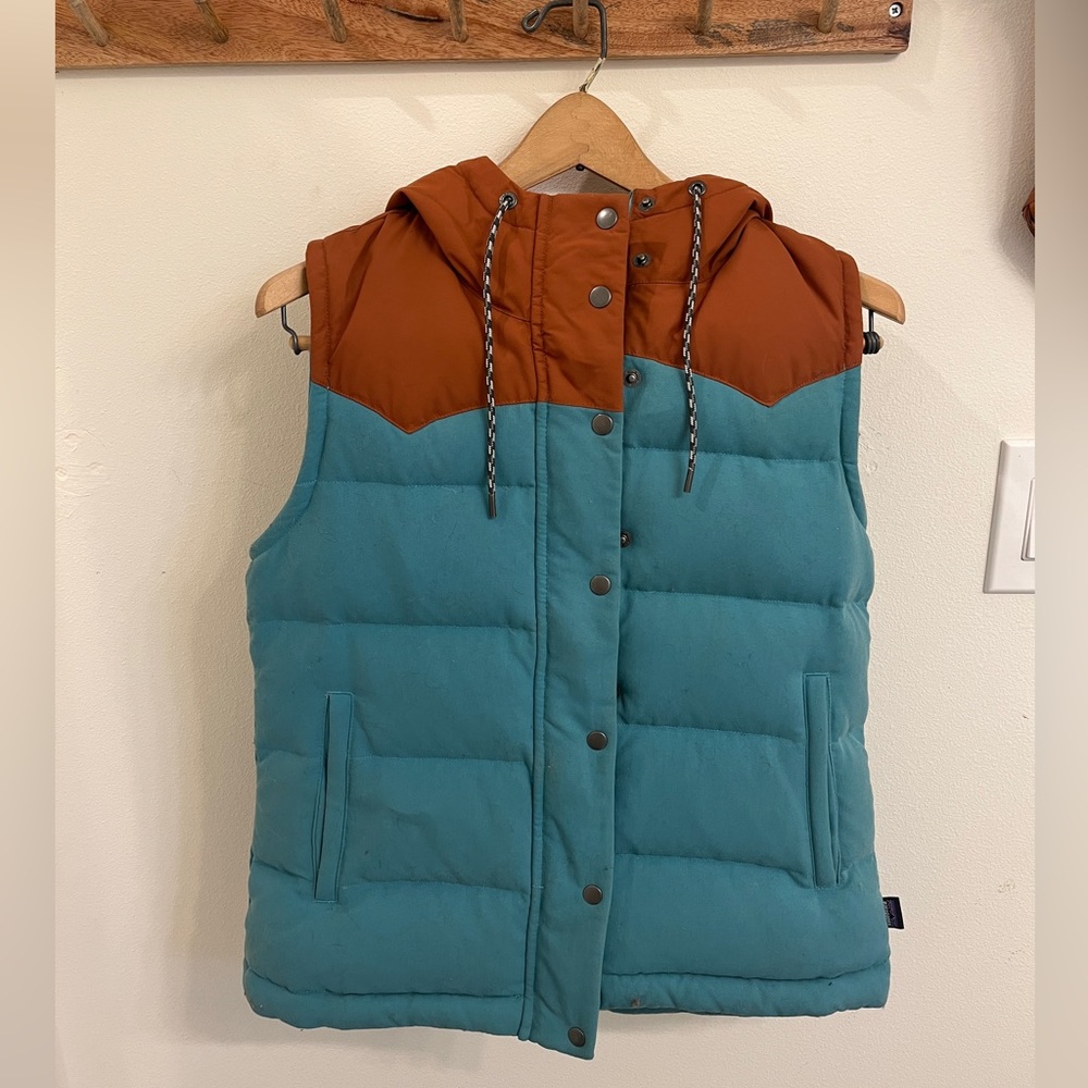 Patagonia Hooded Bivy Down Vest